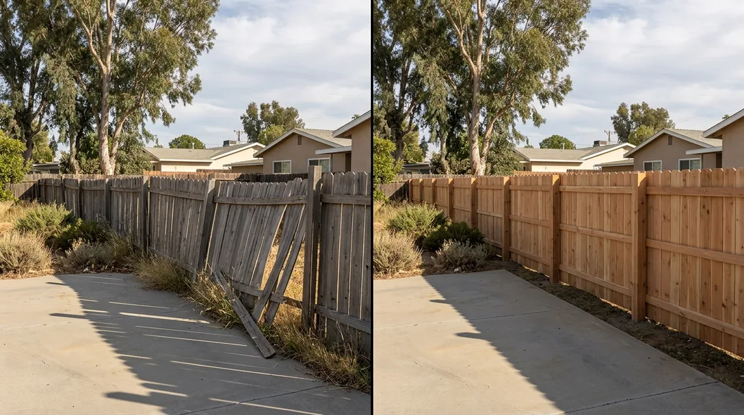 Result fence in Riverside - Riverside Fence Company