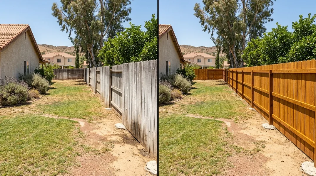 Result fence in Riverside - Riverside Fence Company