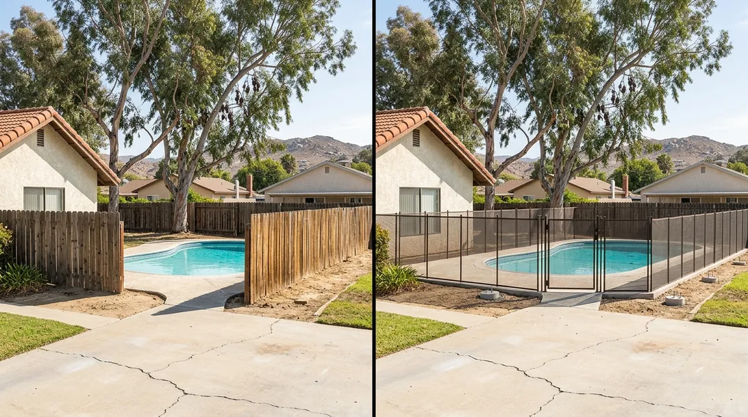 Result fence in Riverside - Riverside Fence Company