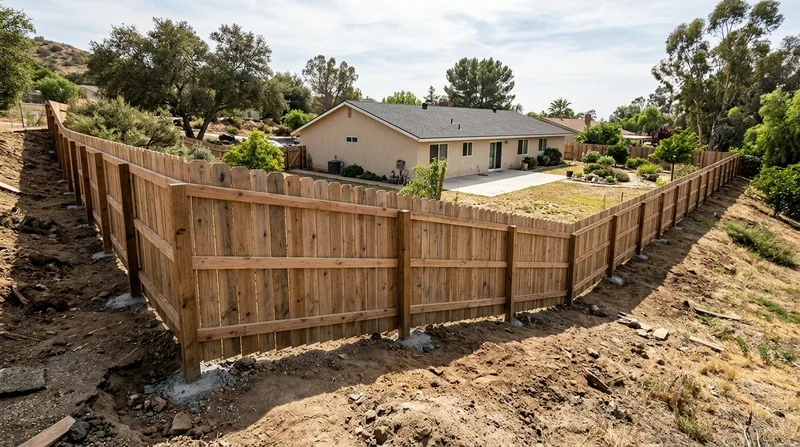 Wood & Privacy Fence Installation Riverside