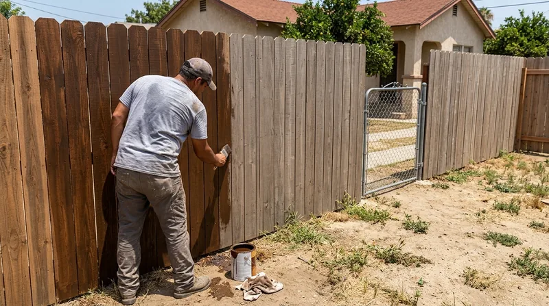 Fence Staining & Restoration Riverside