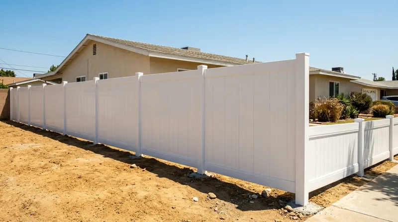 Vinyl & PVC Fence Installation Riverside